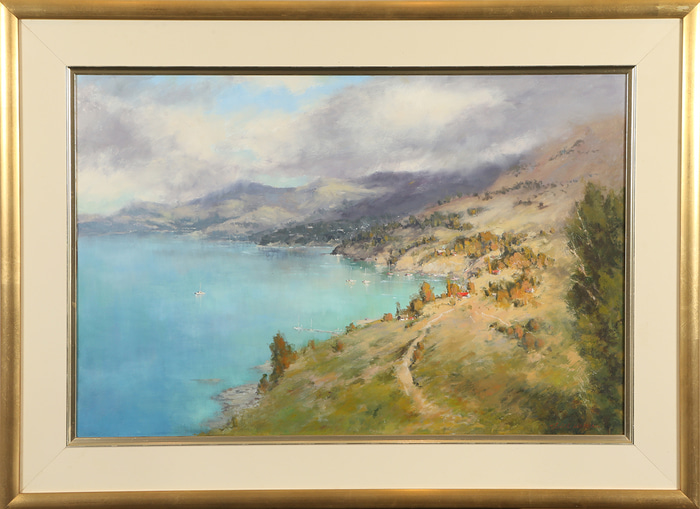 Fleeting Light (Governor's Bay) by Todd Whisson | Lethbridge Gallery